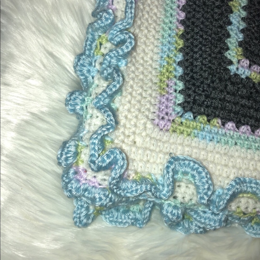 Crochet toddler  blanket